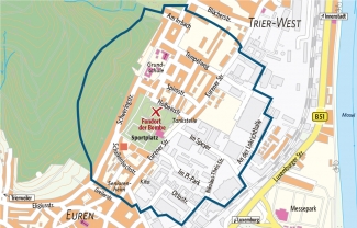 Bombenfund in Trier-Euren: Evakuierungszone zur Entschärfung am 22.9.